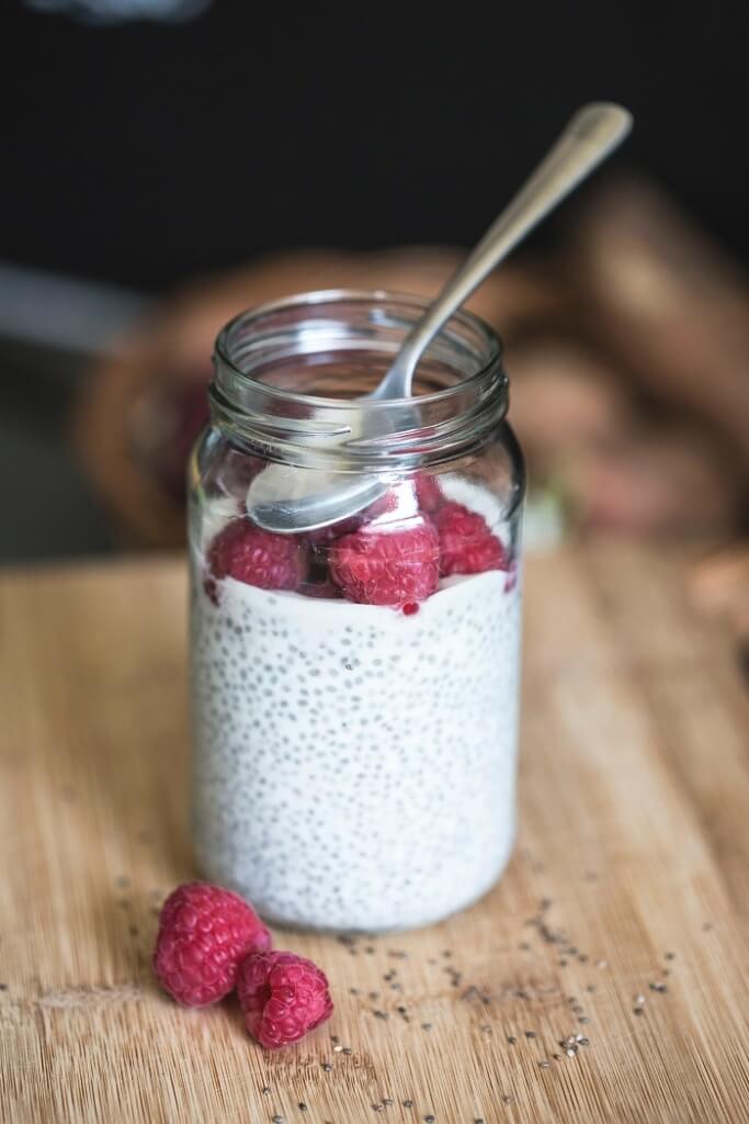 Yogurt and fruit